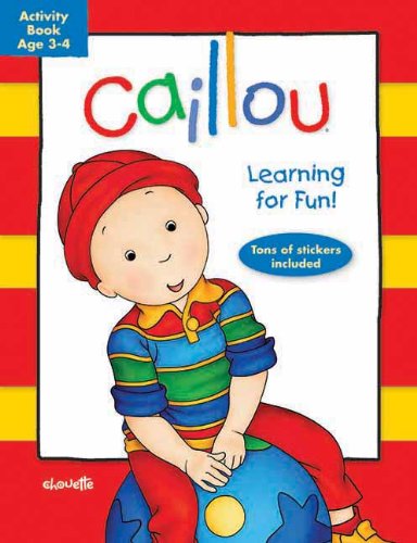 แบบฝึกหัดคายู อายุ 3-4ปี / Caillou: Learning for Fun: Age 3-4