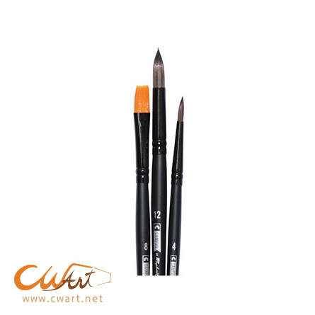 ชุดพู่กันสีน้ำCampus Raphael 3ด้าม size"M"