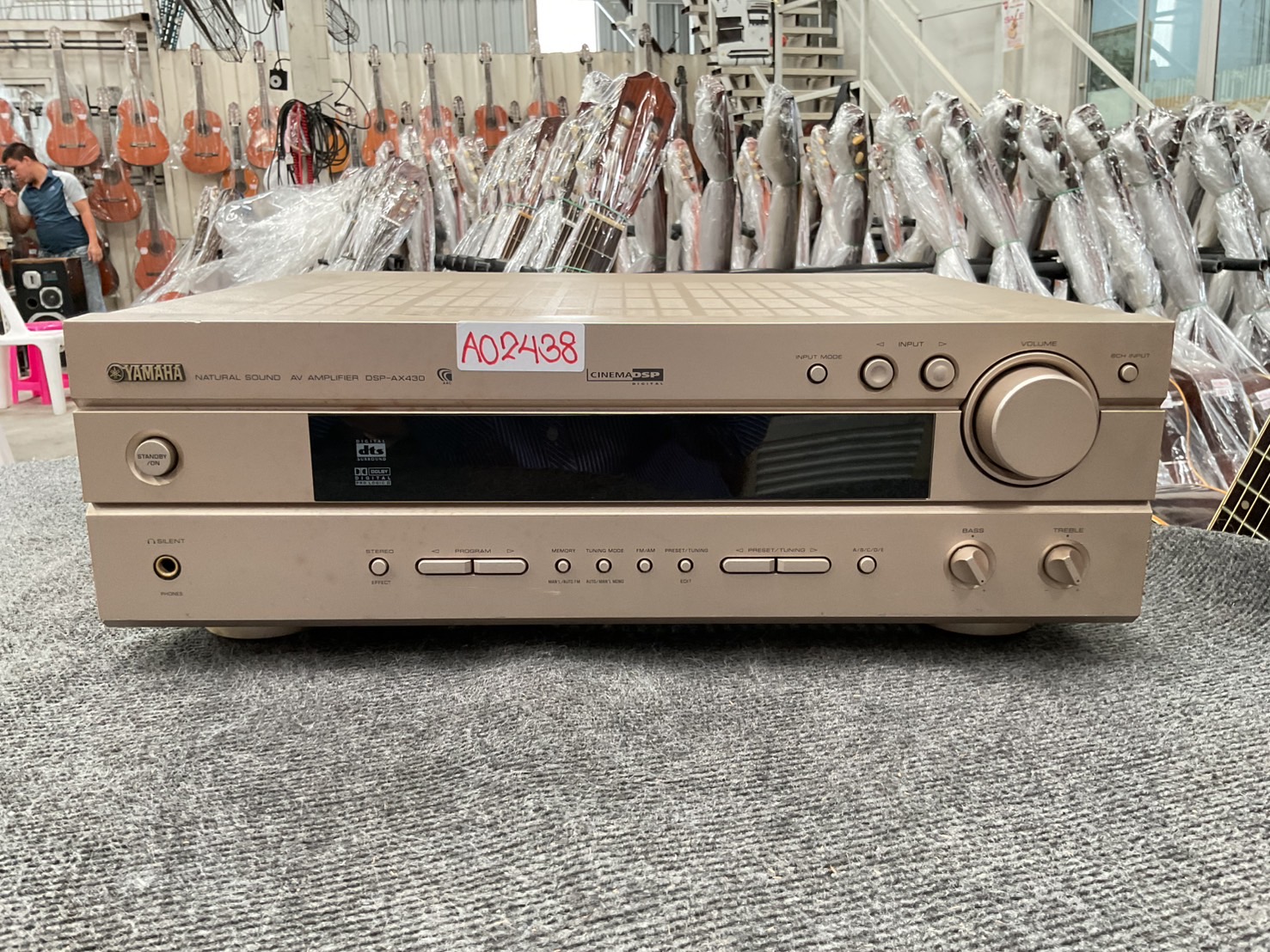 เครื่องขยายเสียง YAMAHA : DSP-AX430