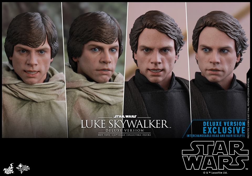 HOTTOYS Star Wars: Return of the Jedi Luke Skywalker (Deluxe Version)