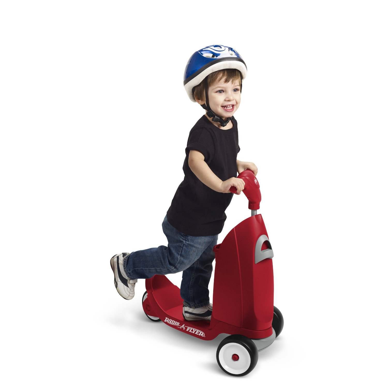 รถรุ่นใหม่เป็นทั้งขาไถและสกู้ตเตอร์ Radio Flyer Ride 2 Glide Ride On