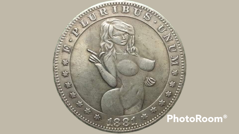 เหรียญ คัดลอกแบบ ดอลลาร์ สหรัฐ อเมริกา Morgan Dollar