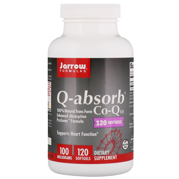 (Pre-order)Jarrow Formulas Co-Q10,100 mg120 softgelsบำรุงผิวพรรณให้ดูสดใสเปล่งปลั่ง ชะลอการเสื่อมสภาพของเซลล์ผิว