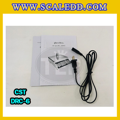 เครื่องชั่งนับจำนวน6kg ตาชั่งนับชิ้นงาน 6kg พิกัดน้ำหนัก 6kg ความละเอียด 0.2g ยี่ห้อ CST รุ่น DRC