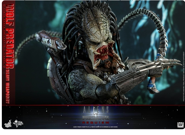 HOTTOYS - AVP-R - Wolf Predator (Heavy Weaponry Version)
