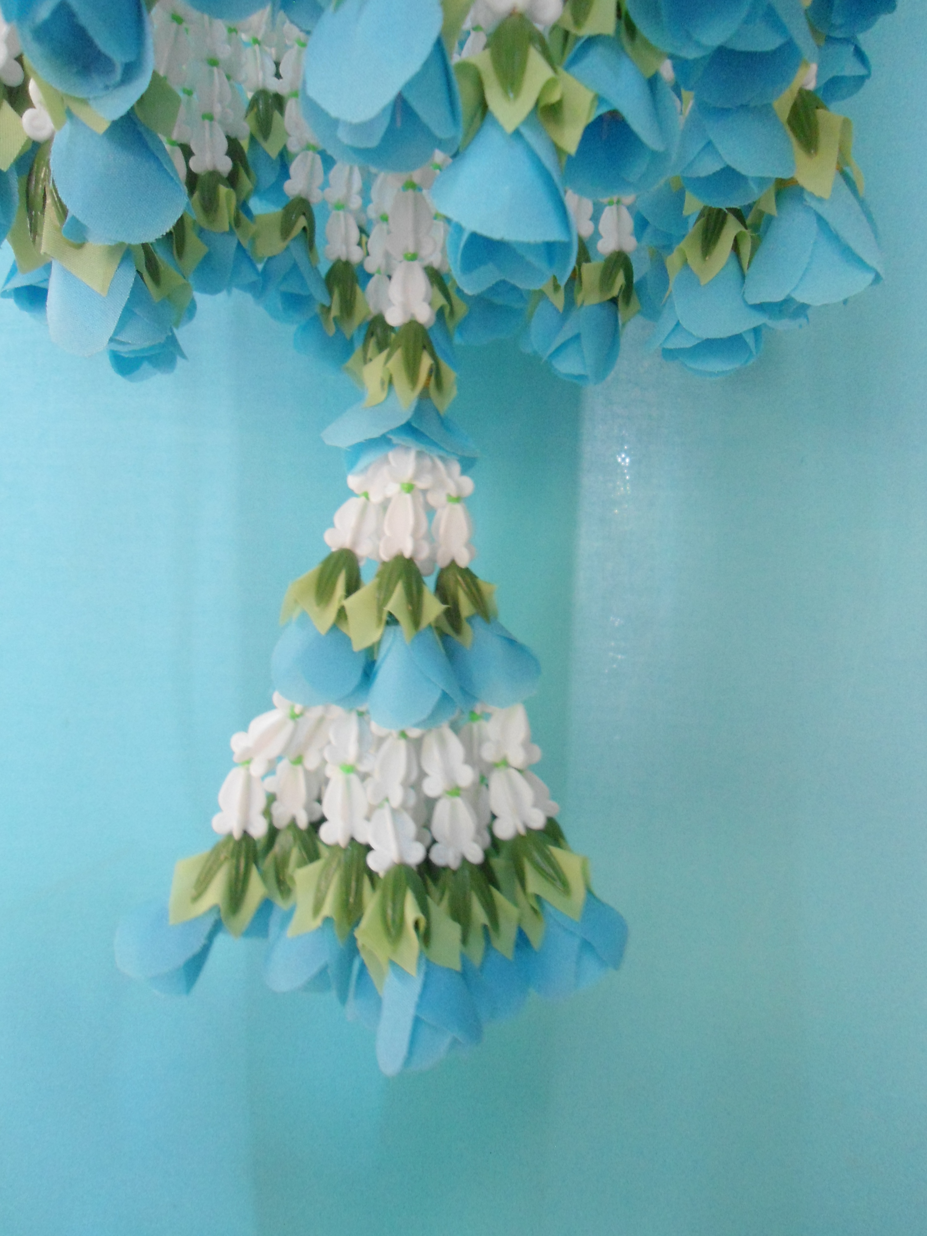เครื่องแขวน ระย้าน้อยสีฟ้า (14นิ้ว)