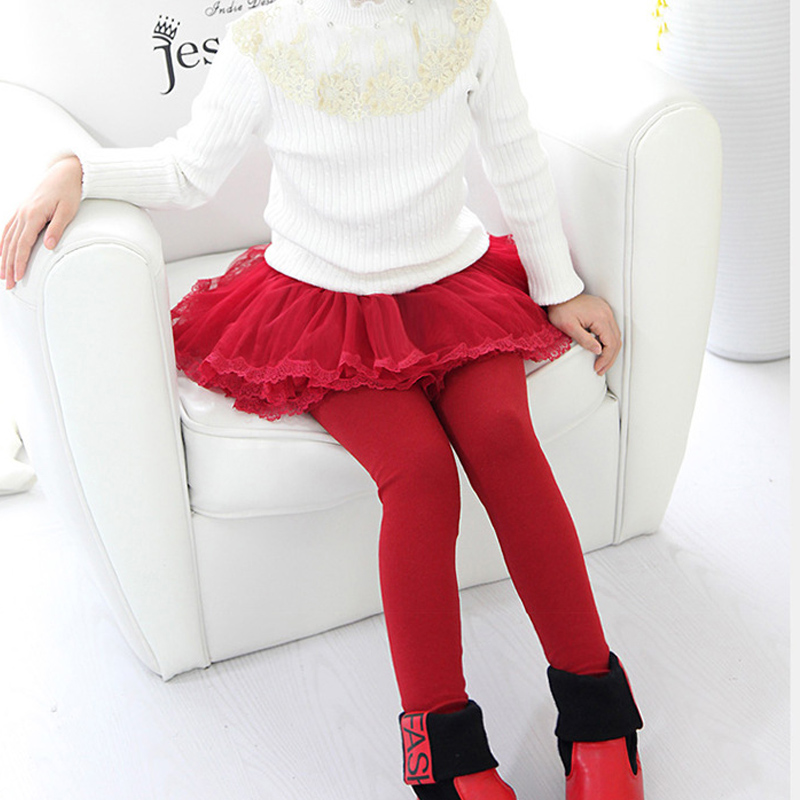 F-เลกกิ้งกระโปรง แต่งโบว์เล็ก