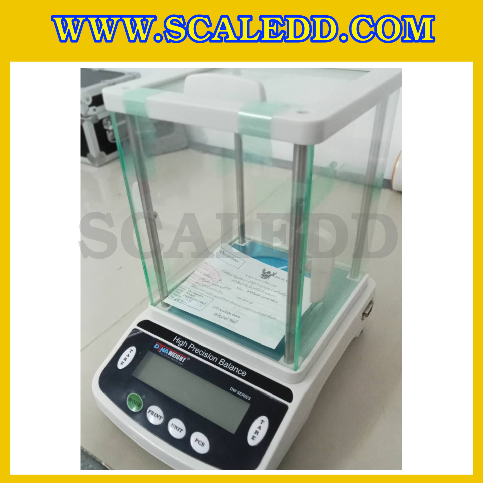 เครื่องชั่งละเอียดสูง320กรัม เครื่องชั่งน้ำหนักดิจิตอล320g เครื่องชั่งทศนิยม 3 ตำแหน่ง ตาชั่ง320g ความละเอียด 0.001g DynaWeight รุ่น DW320