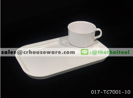 ชุดเบรคพร้อมถ้วยกาแฟ 10 นิ้ว 017-T7001-10