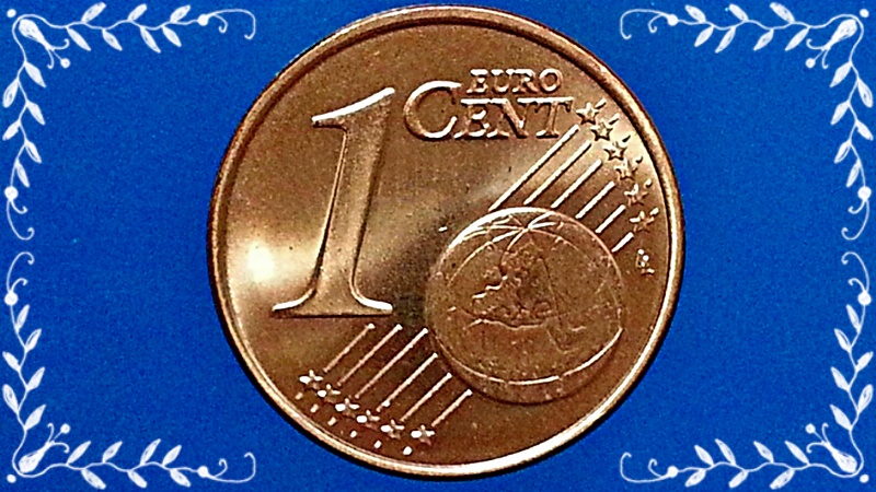 เหรียญ เงินตรา ประเทศ ฟินแลนด์ Euro Cent (The Heraldic Lion of the Coat of Arms of Finland) 2004