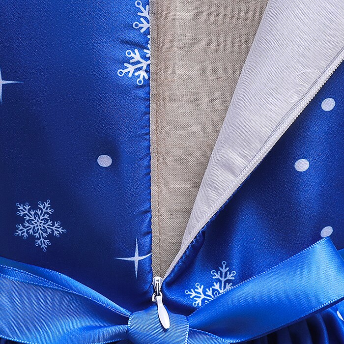 พร้อมส่ง ชุดเดรส คริสต์มาส แขนกุด ทรงยาว ผูกโบว์