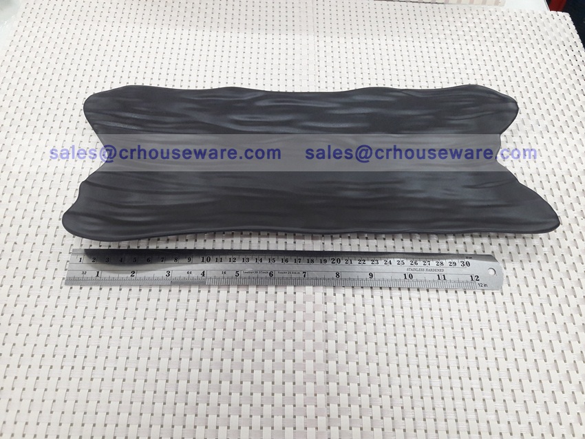 จานลายไม้ 017-PX-F161215