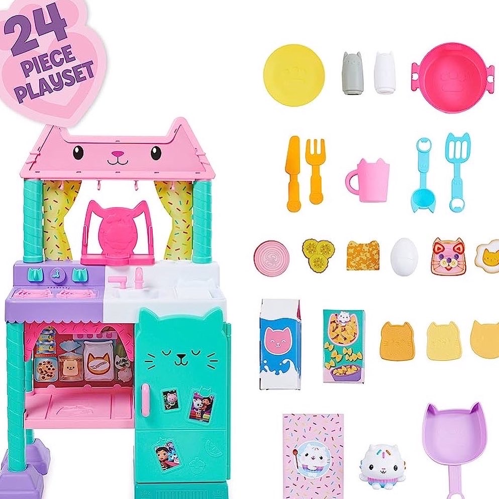 Gabby's Dollhouse Cakey Kitchen Set