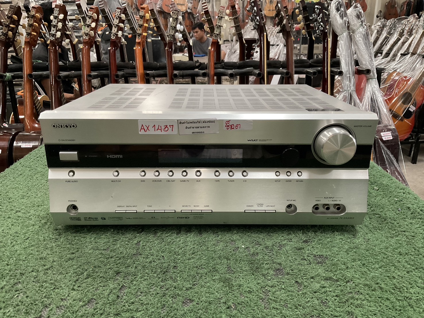 เครื่องขยายเสียง ONKYO : TX-SA606X สินค้าไม่พร้อมใช้งาน(ต้องซ่อม)
