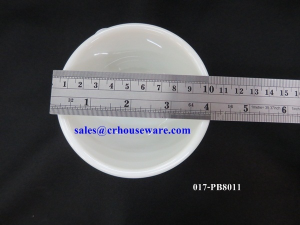 Porceline ถ้วยแบ่ง 4 นิ้ว 017-PB-8011,4 inch divided cup