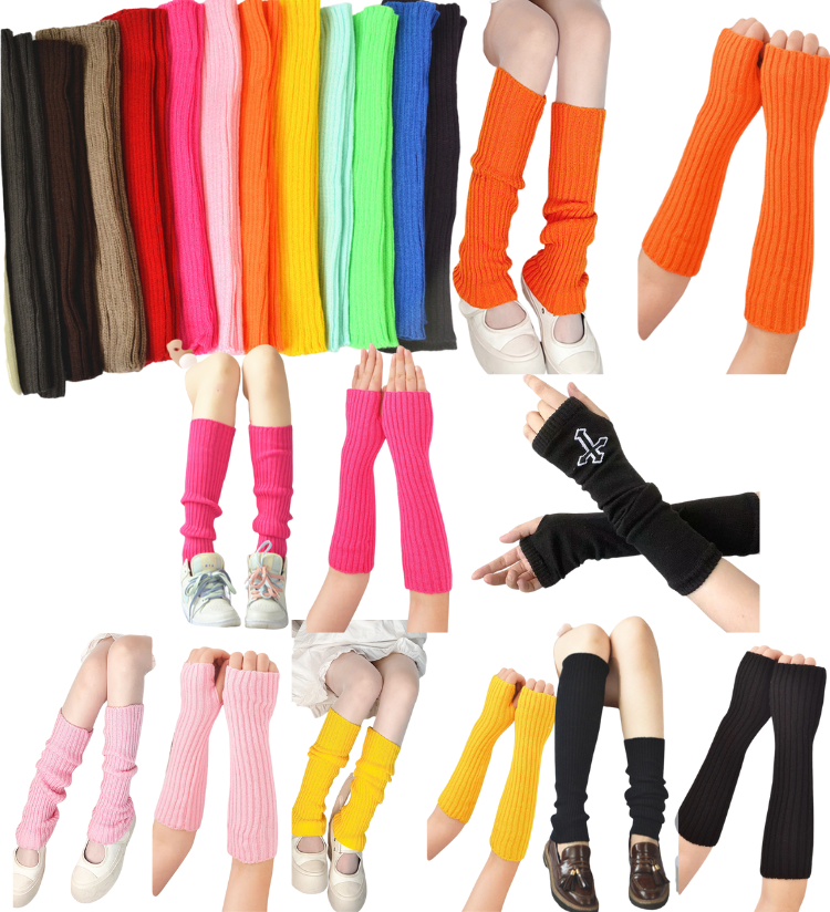 พร้อมส่ง ถุงมือ ปลอกแขน ใส่ได้ทั้งเด็กและผู้ใหญ่