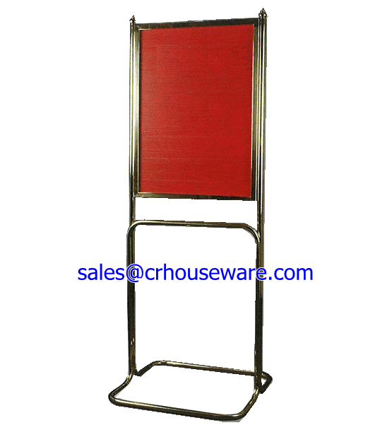 Stainless Stand Board (ทองเหลือง) ป้ายโชว์ 002-UC-004B