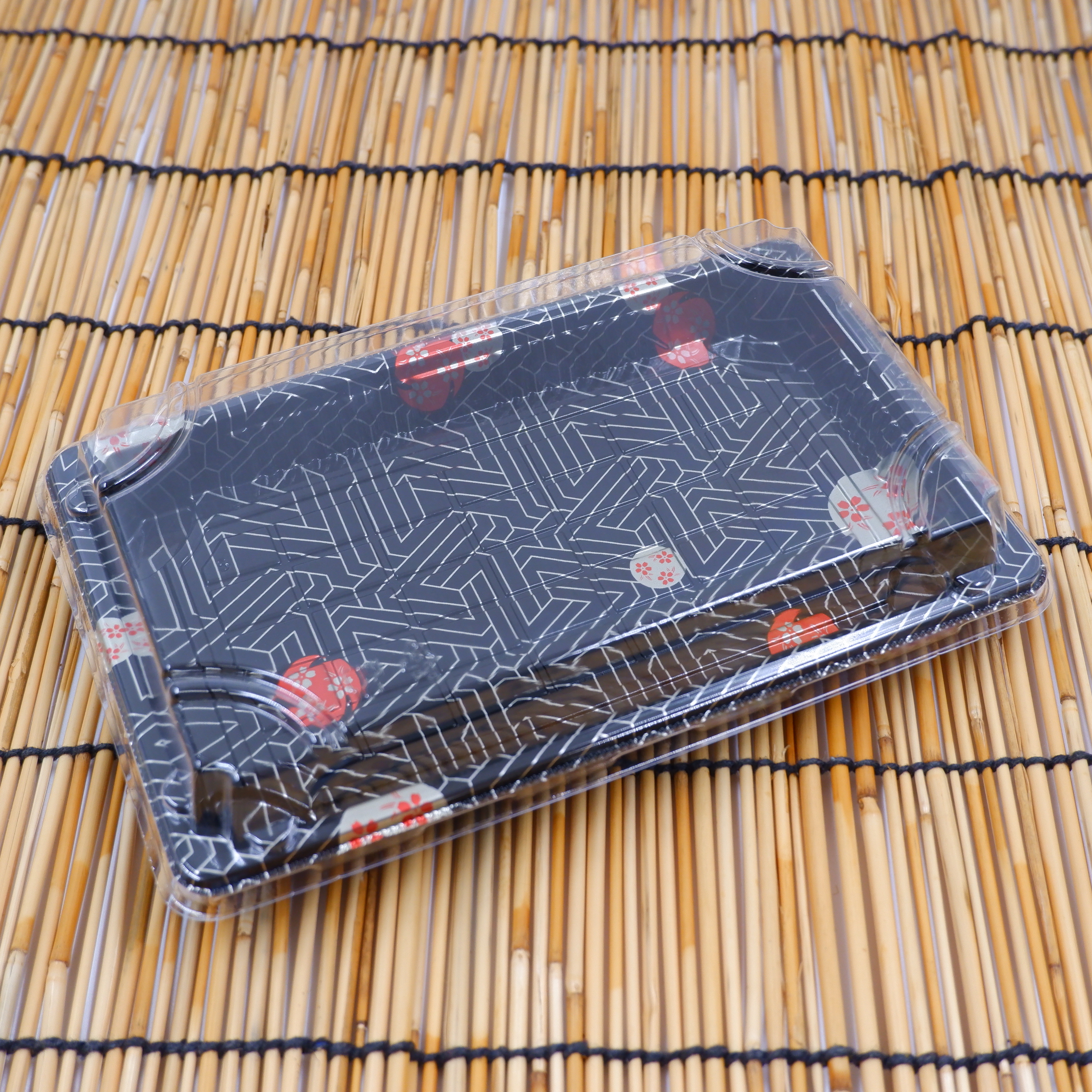 ถาดใส่ซูชิ กล่องใส่ซูชิ SM-1107 Sakura (50 pcs.)