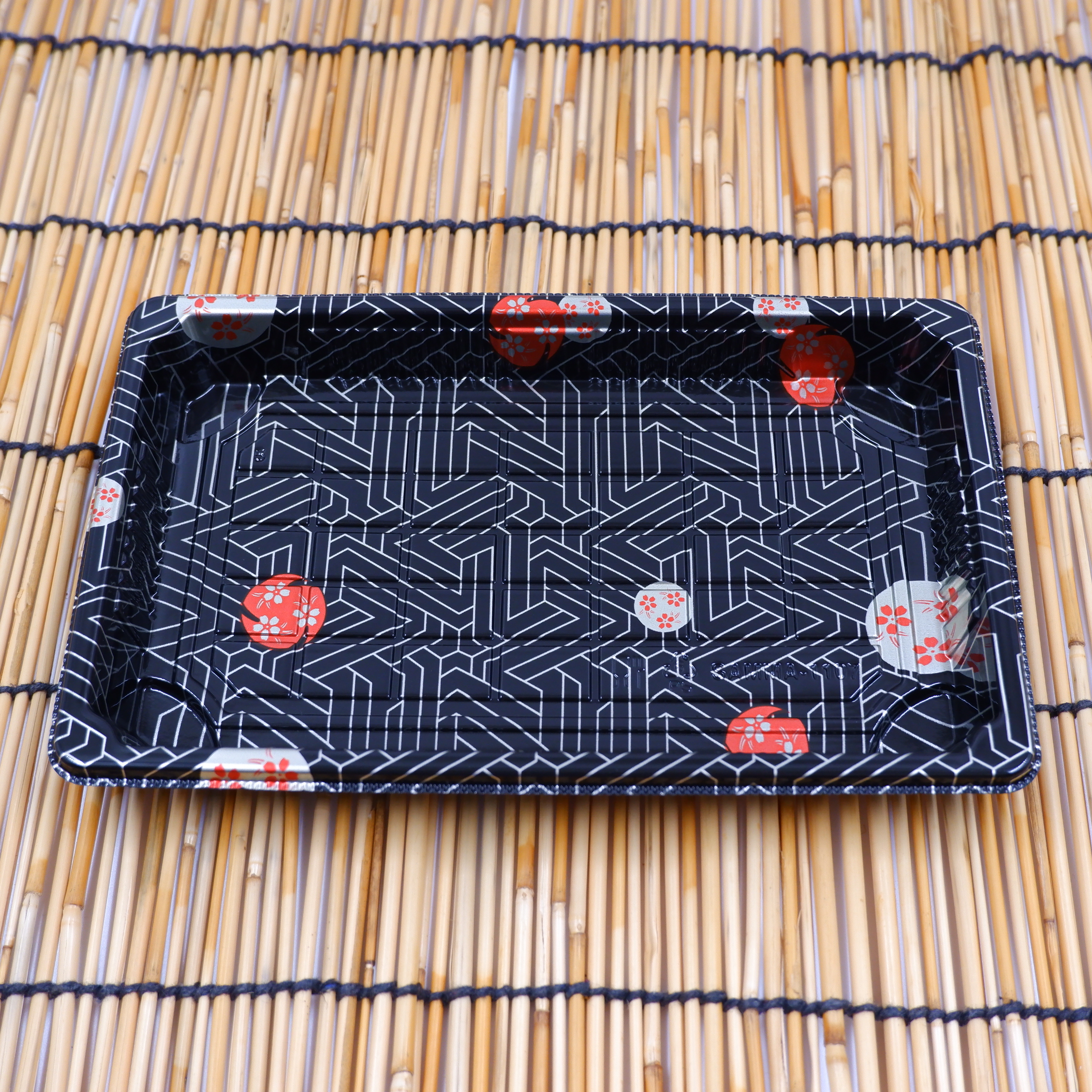 ถาดใส่ซูชิ กล่องใส่ซูชิ SM-1107 Sakura (50 pcs.)