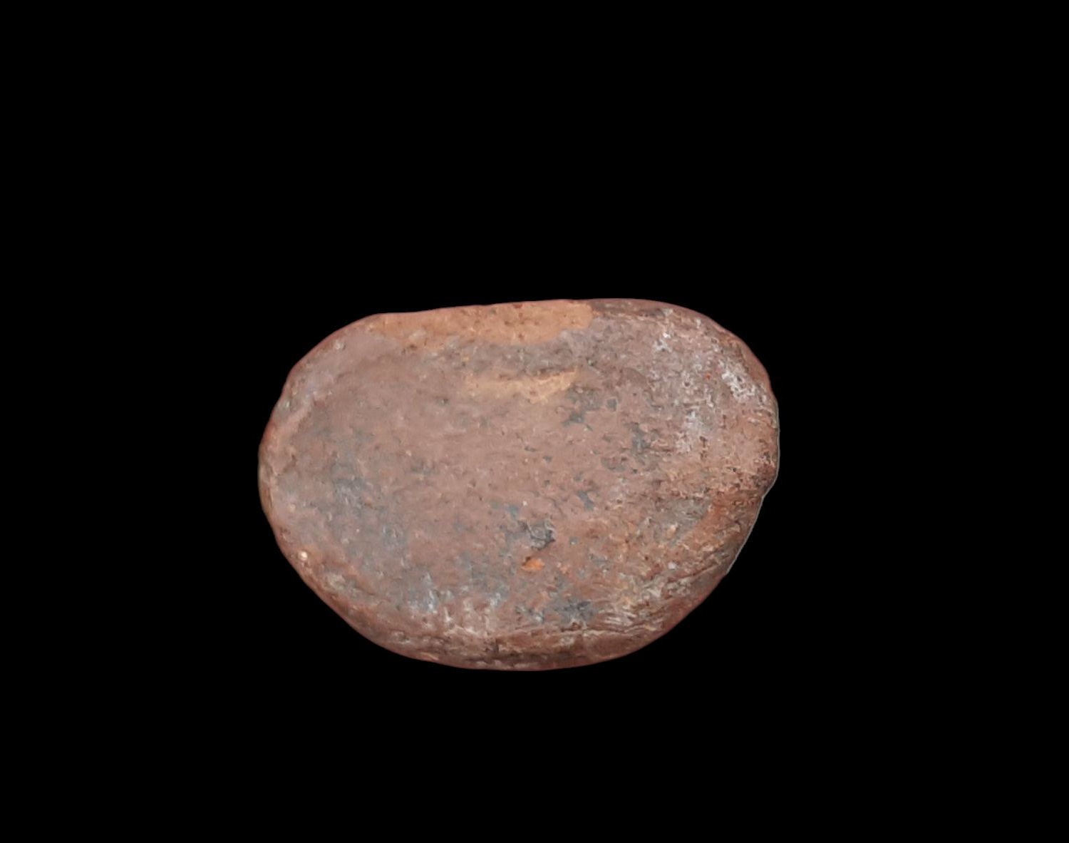 รูปเหมือนหลวงพ่อเงิน วัดบางคลาน จ.พิจิตร พิมพ์นิยม เนื้อดิน ปี 2450-2470