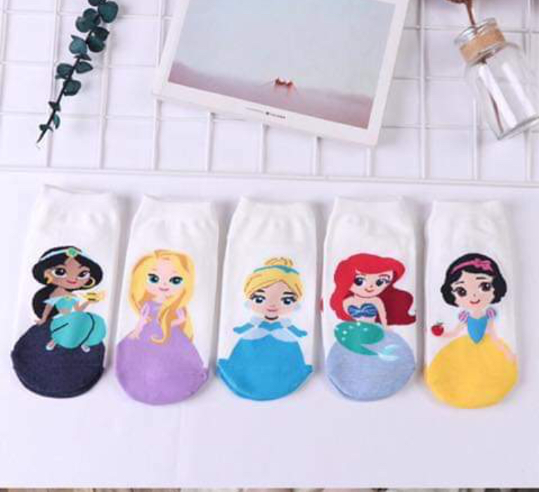 ถุงเท้า ลายรวมลายคละสี