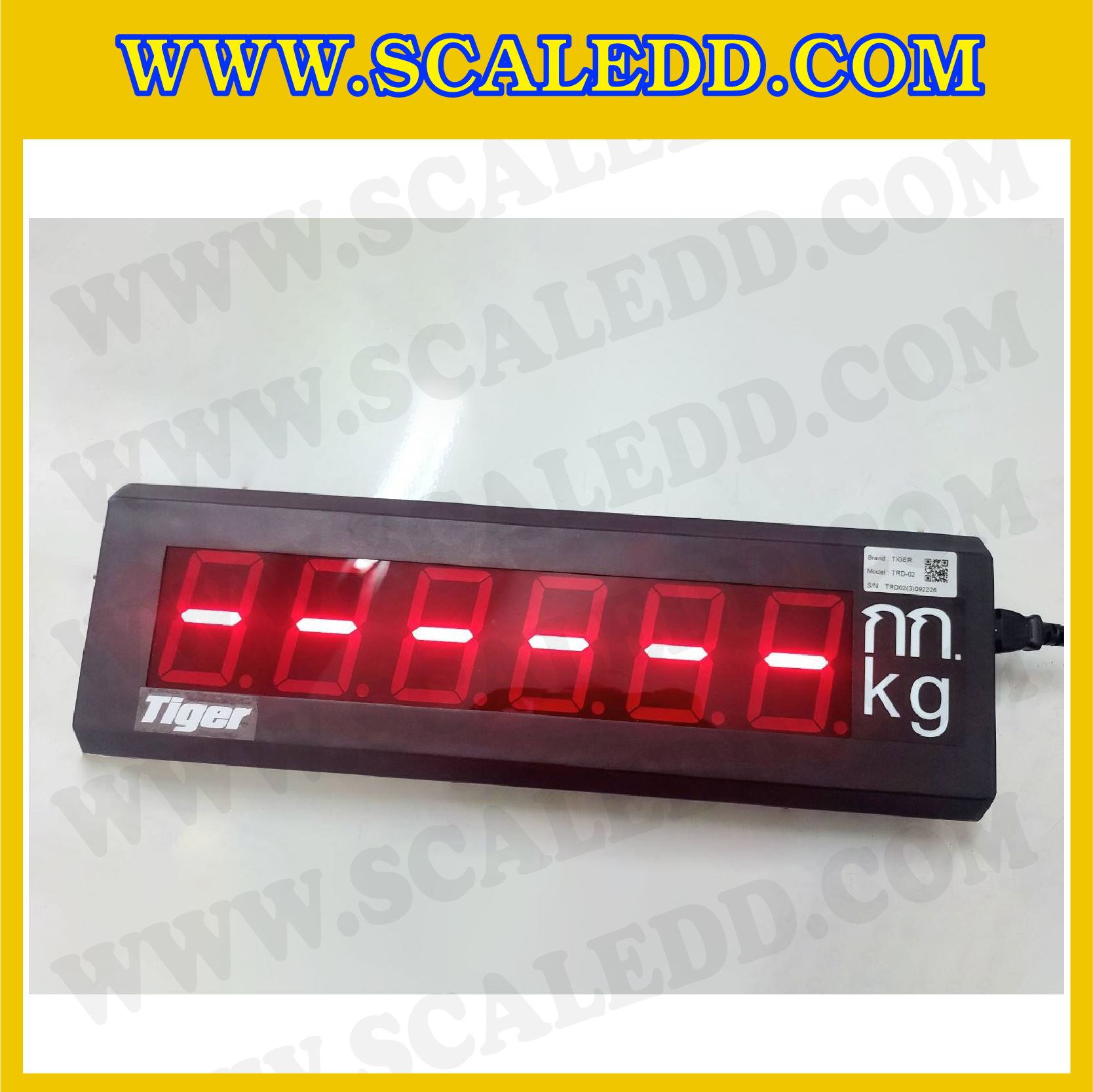 หน้าจอที่ 2 Remote Display ยี่ห้อ TIGER รุ่น TRD-02 ขนาด 3 นิ้ว เชื่อมต่อแบบอัตโนมัติ