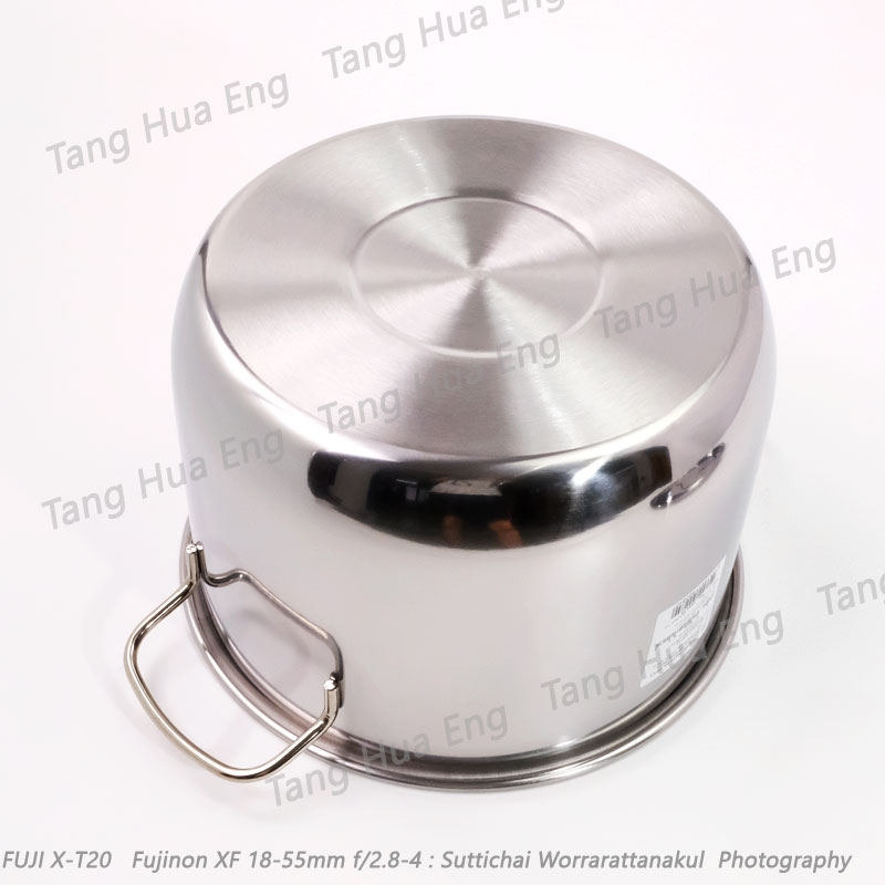 Zebra หม้อหุงต้มสเตนเลส ขนาด 26x18 ซม. Hi-Cr ตราหัวม้าลาย