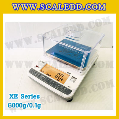 เครื่องชั่งดิจิตอลทศนิยม1ตำแหน่ง รุ่น XE 6000g x 0.1g เครื่องชั่ง6000g เครื่องชั่งน้ำหนัก 6000g เครื่องชั่งละเอียดสูง6000g กิโลดิจิตอล6000g ตาชั่ง6000g เครื่องชั่ง6000g ยี่ห้อ CAS รุ่น XE