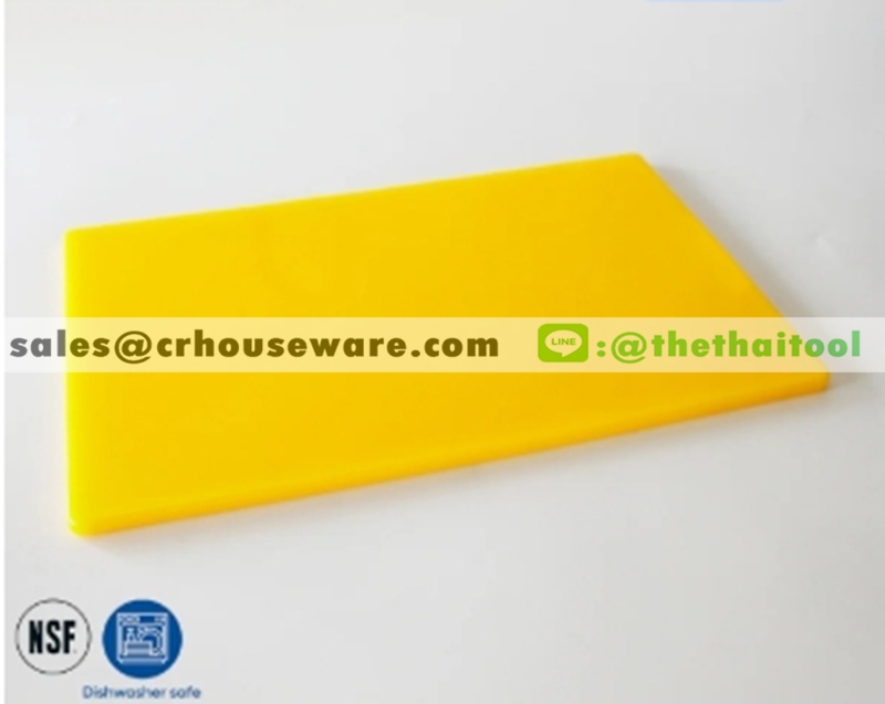 เขียงพลาสติก แยกสี รหัสสินค้า 011-CCB1520,เขียงพลาสติกแยกสีมาตรฐานNSF,Color_Cutting_Board_Changrai,