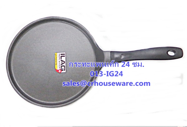 กระทะแพนเค้ก,กระทะเทปล่อน, Pancake Pan Code : 013-IG24