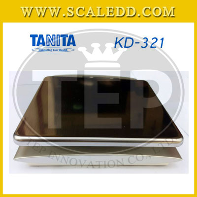 เครื่องชั่งTANITA เครื่องชั่งดิจิตอล3000กรัม ตาชั่ง3000กรัม ความละเอียด1g เครื่องชั่งดิจิตอล3000g/1g แท่น14.5x14.5cm. ยี่ห้อ TANITA รุ่น KD-321