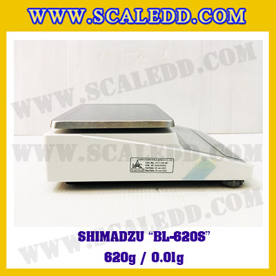 เครื่องชั่งดิจิตอลทศนิยม2ตำแหน่ง BL-620S พิกัด 620g x 0.01g เครื่องชั่งละเอียดสูง620g เครื่องชั่งน้ำหนัก620g ตาชั่ง620กรัม ตาชั่งน้ำหนัก620g ยี่ห้อ SHIMADZU รุ่น BL-620S
