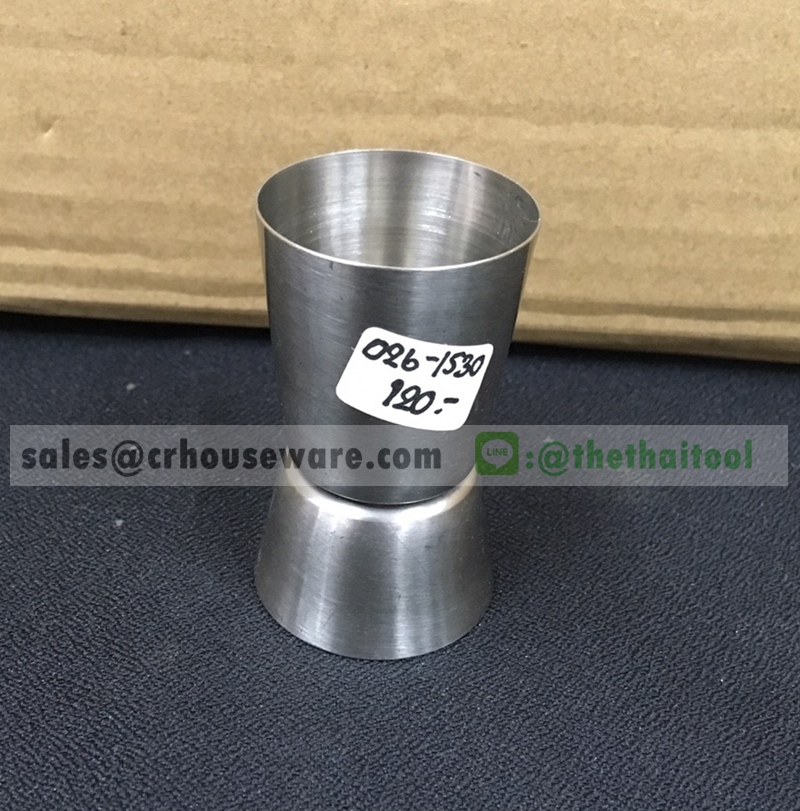๋Jiggers จิกเกอร์ 15,30 ml. 013-026-1530