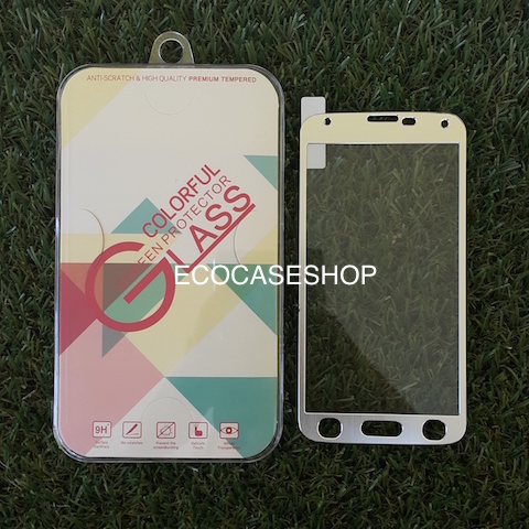 samsungS4 ฟิล์มกระจก สีเงิน