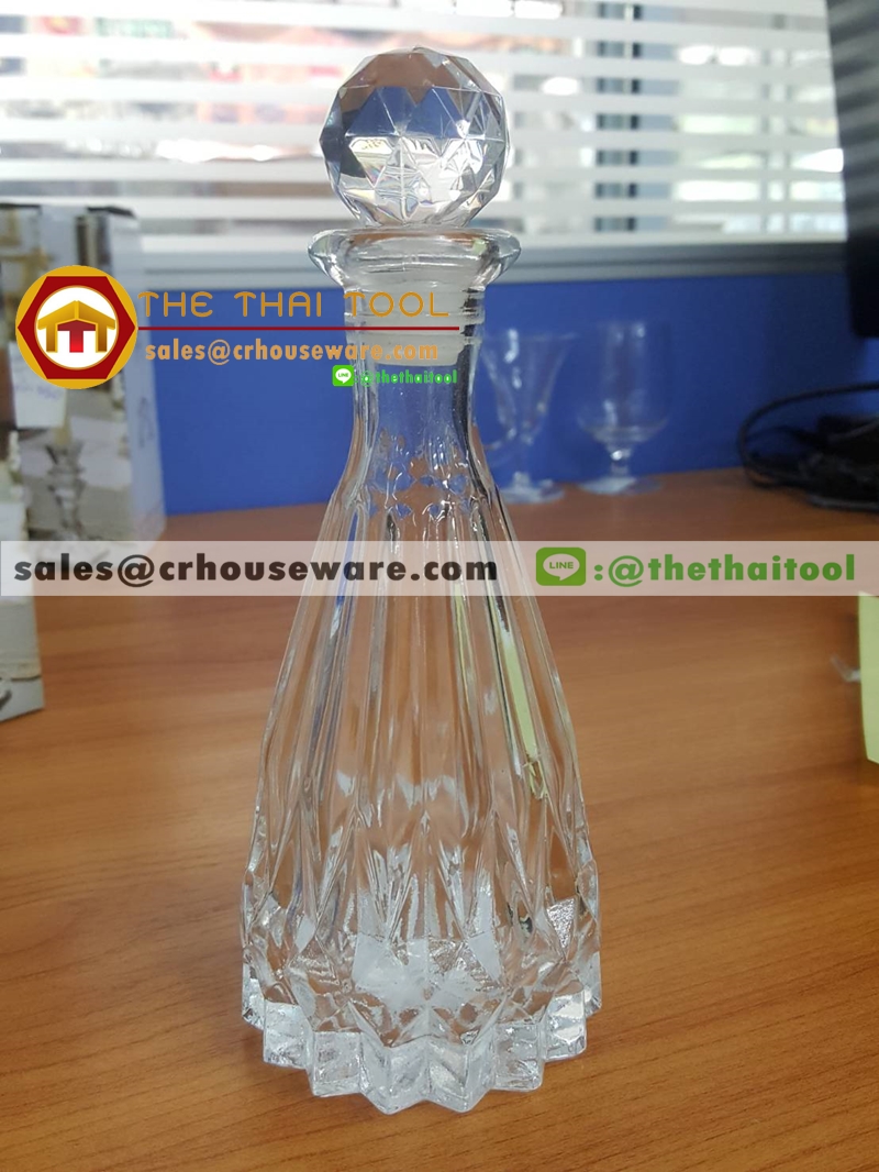 ขวดน้ำหอมเพชร 150 มล. รหัส : 005-J499 Perfume bottle Diamond shape 150 ml. Code : 005-J499