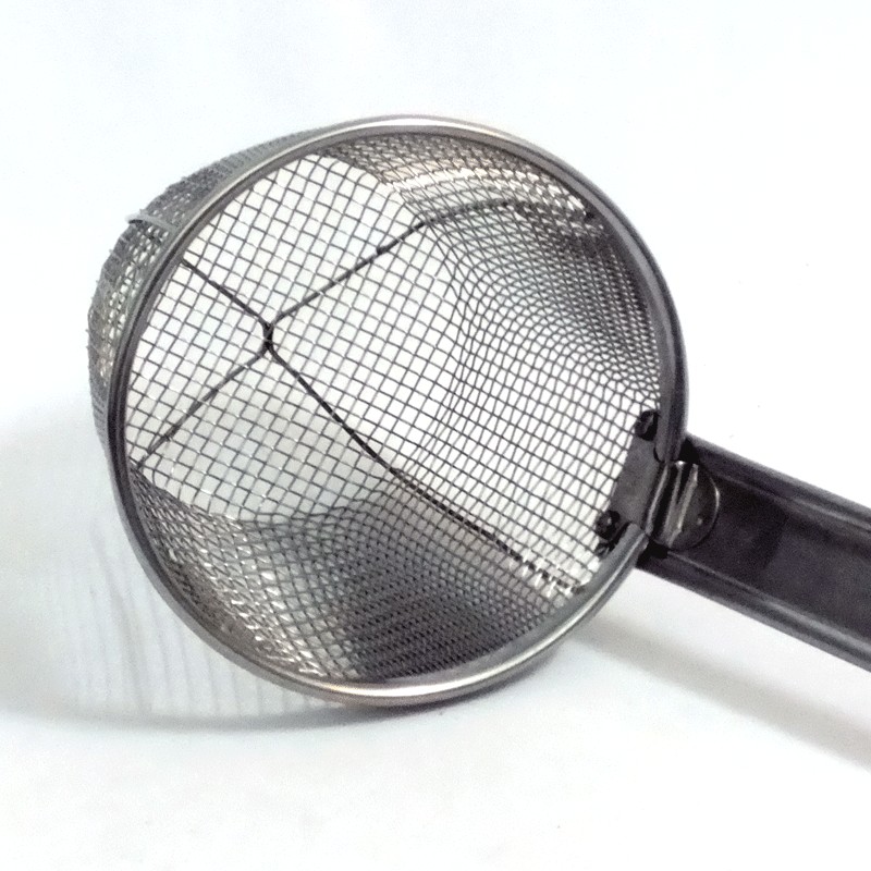 ตะกร้อลวกก๋วยเตี๋ยวด้ามสเตนเลส 13 ซม. ทวินเรย์ S2205