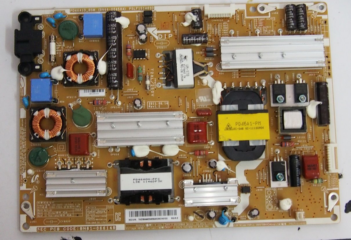 power supply led samsung UA40D6000SR / BN44-00458A