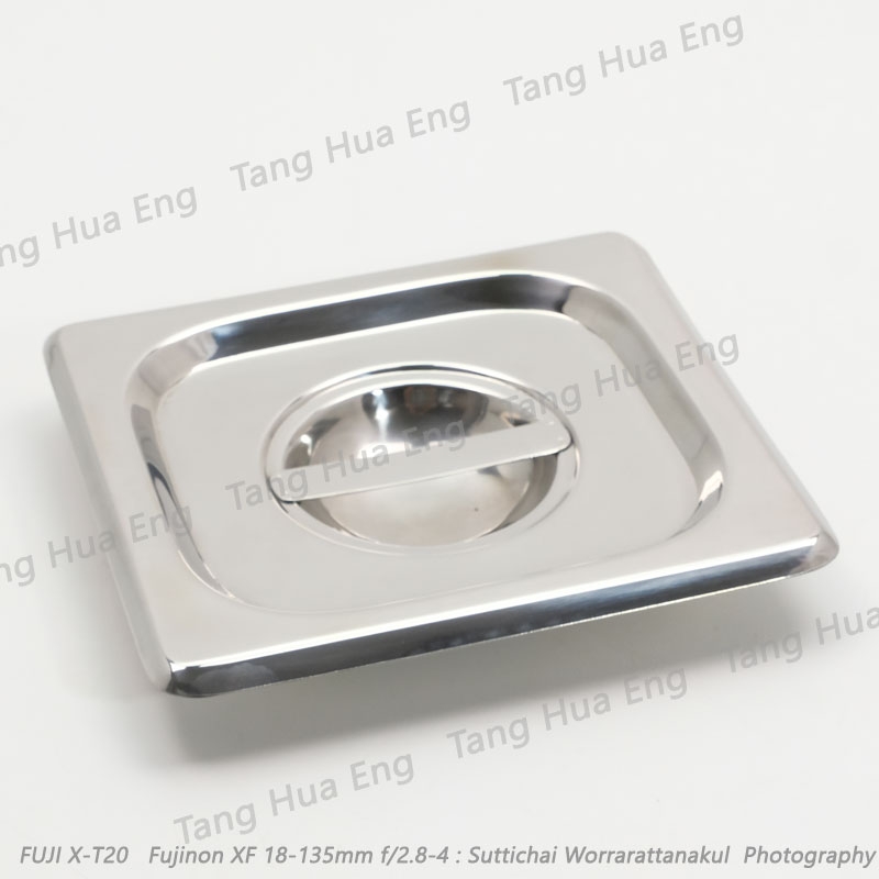 ฝาอ่างอุ่นอาหาร 1/6 ใบตื้น & ลึก ตราสฟิ้งค์ ( K133B )