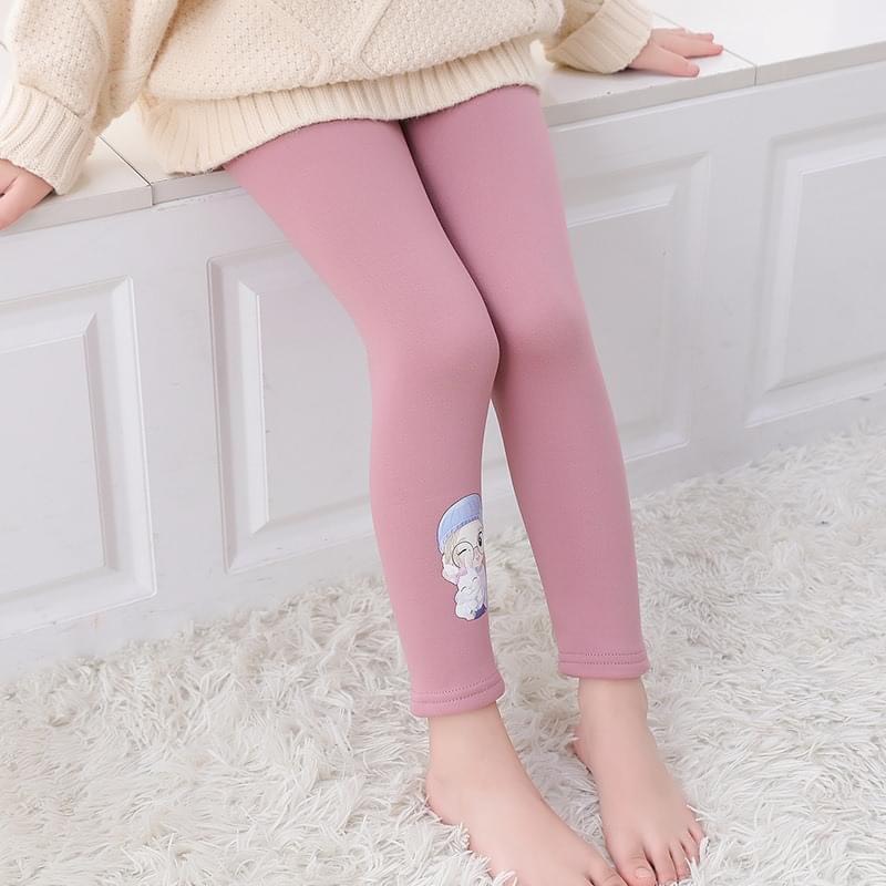 พร้อมส่ง เลกกิ้งเด็ก ขายาว สกรีนลายการ์ตูน