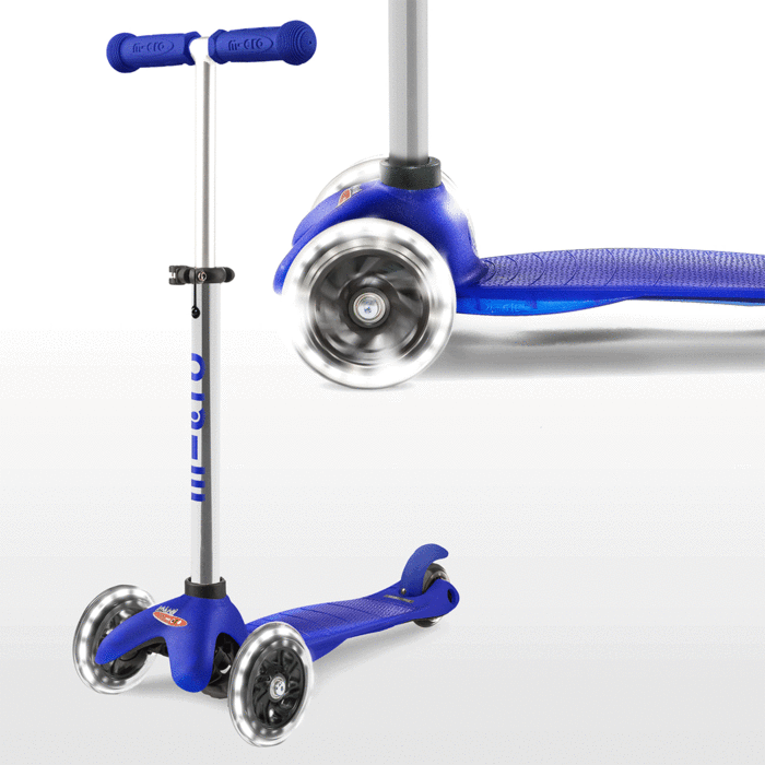 Micro Kickboard Mini Plus Kick Scooter with LED Lights