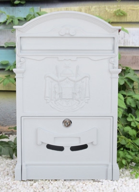 ตู้จดหมายทรงยุโรป European mail box style.,ตู้จดหมายวินเทจ