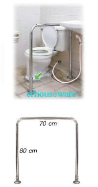 ราวจับกันลื่นล้ม สแตนเลส Code : 100-SS-03