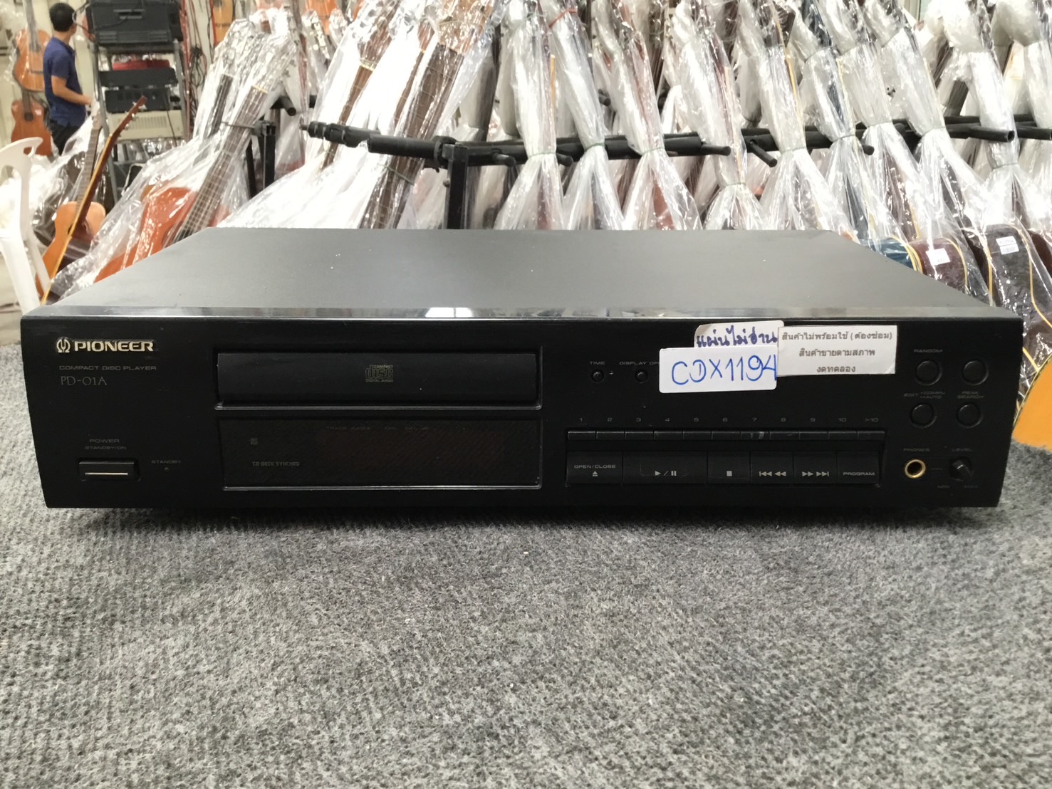 เครื่องเล่น CD - PIONEER : PD-01A สินค้าไม่พร้อมใช้(ต้องซ่อม)