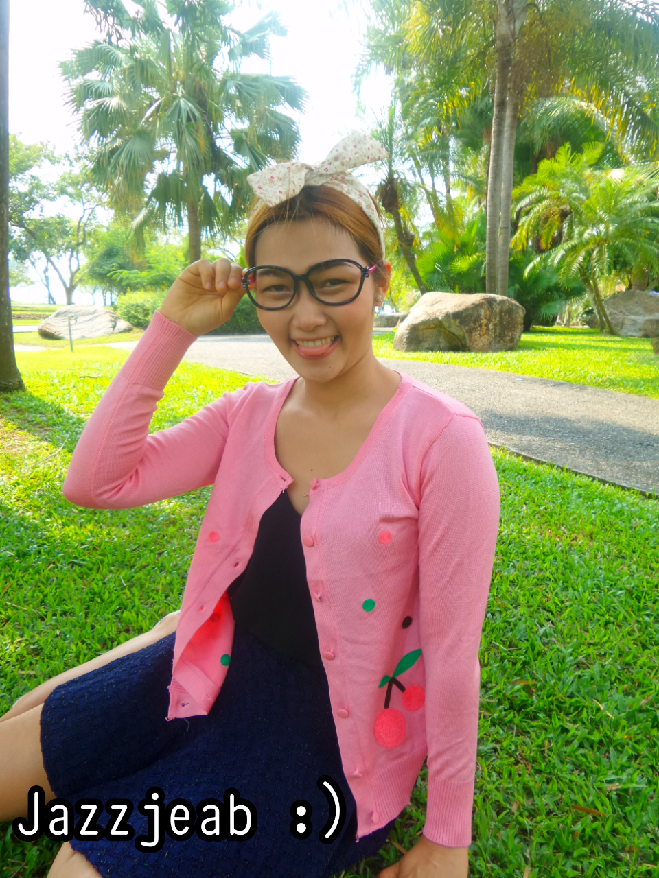 เสื้อคลุม เชอรี่ สีชมพู