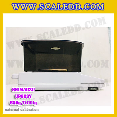 เครื่องชั่งดิจิตอล ทศนิยม 3 ตำแหน่ง รุ่น UP623Y 620gx0.001g เครื่องชั่งละเอียดสูง620g เครื่องชั่งน้ำหนัก620g ตาชั่ง620กรัม พิกัดน้ำหนัก 620g ความละเอียด 0.001g ยี่ห้อ SHIMADZU รุ่น UP623Y