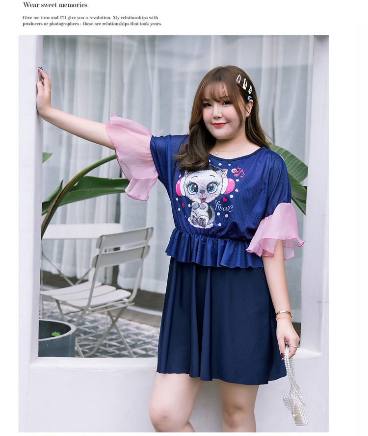 ชุดว่ายน้ำคนอ้วน6xl เซต 2 ชิ้น รอบอก 40-46 รอบเอว 38-44 สะโพก40-48 นิ้ว ยาว 35 นิ้ว เสื้อตัวนอก 50 นิ้ว ผ้าดี งานสวย คุ้มมากค่ะ