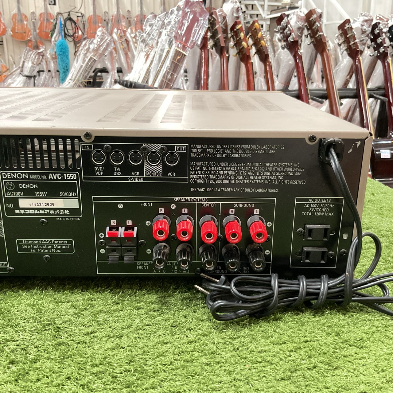 เครื่องขยายเสียง DENON : AVC-1550