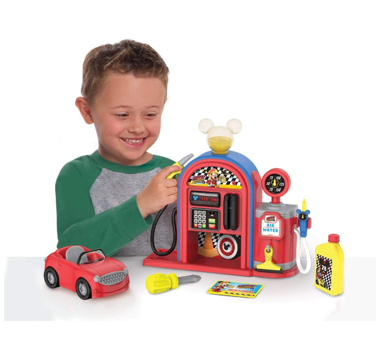 ชุดปั๊มน้ำมัน Mickey and the Roadster Racers Gas Station Playset