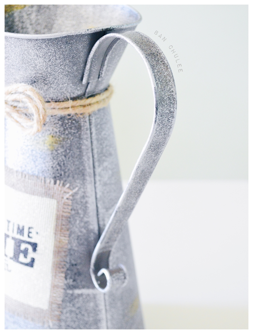 Rustic Metal Vase