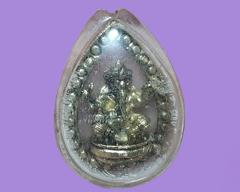 พระพิฆเนศ เทพเข้าแห่งความสำเร็จ เลี่ยมพลาสติกเดิม